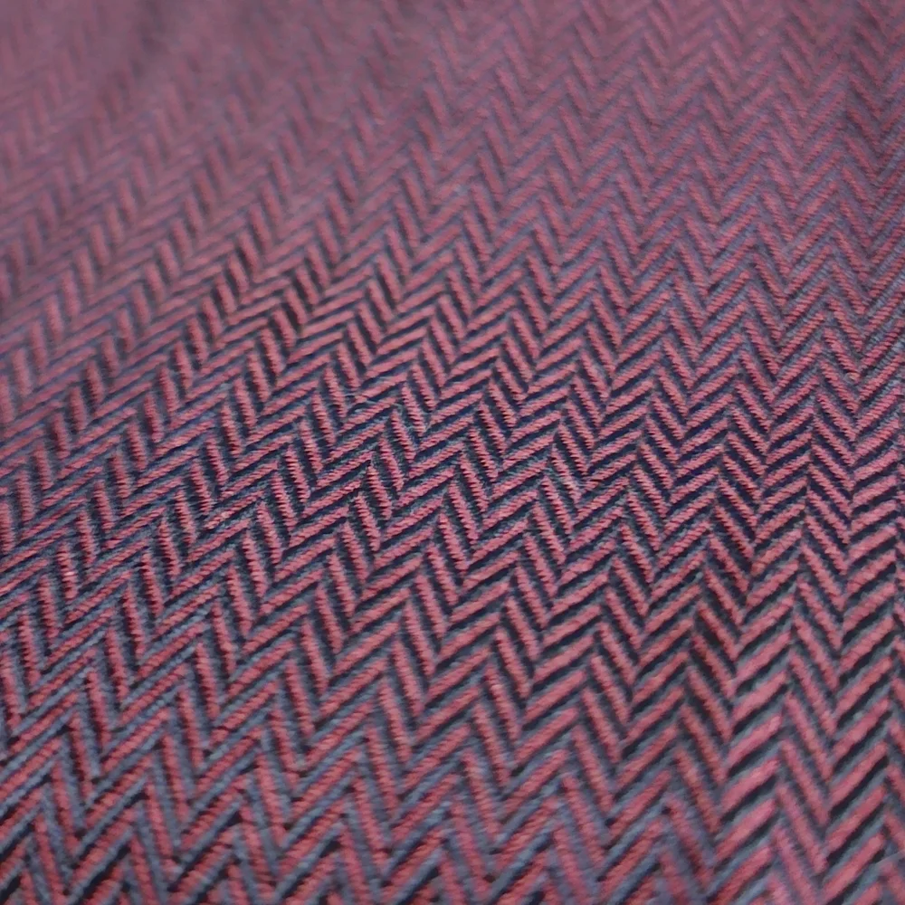 Villini (Roberto) men's black & red striped long sleeve button up - Picture 6 of 9